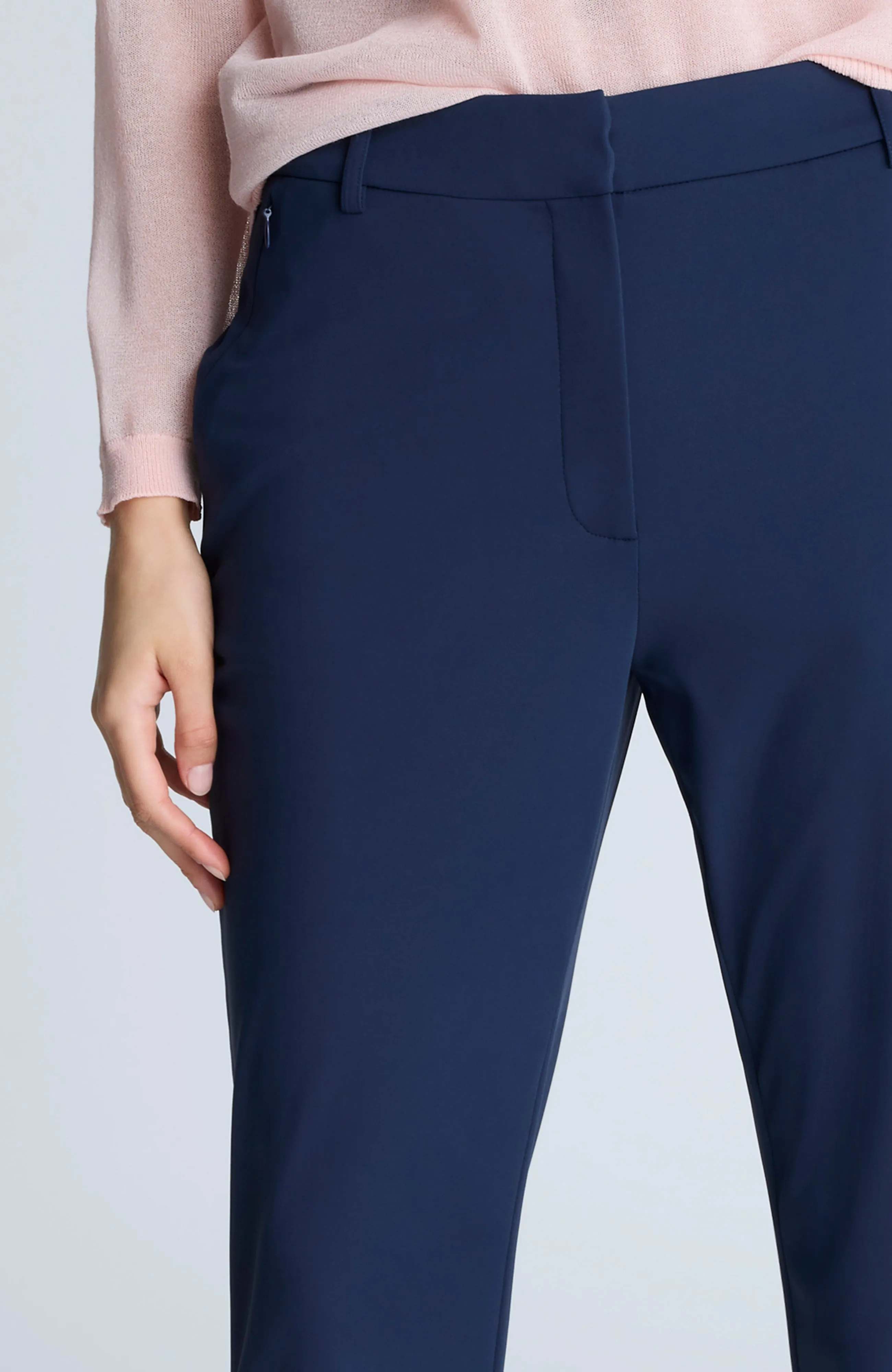 Fly Front Invisible Zip Slim Ankle Pants sold by Kenneth Cole product image thumbnail 4