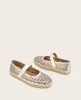 GENTLE SOULS - Sienna Metallic Fish Net Mary Jane Espadrille sold by Kenneth Cole