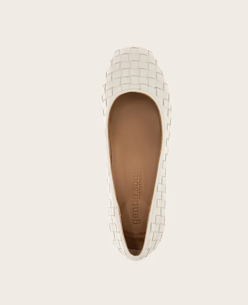 GENTLE SOULS - Lancine Leather Woven Heel sold by Kenneth Cole product image thumbnail 4