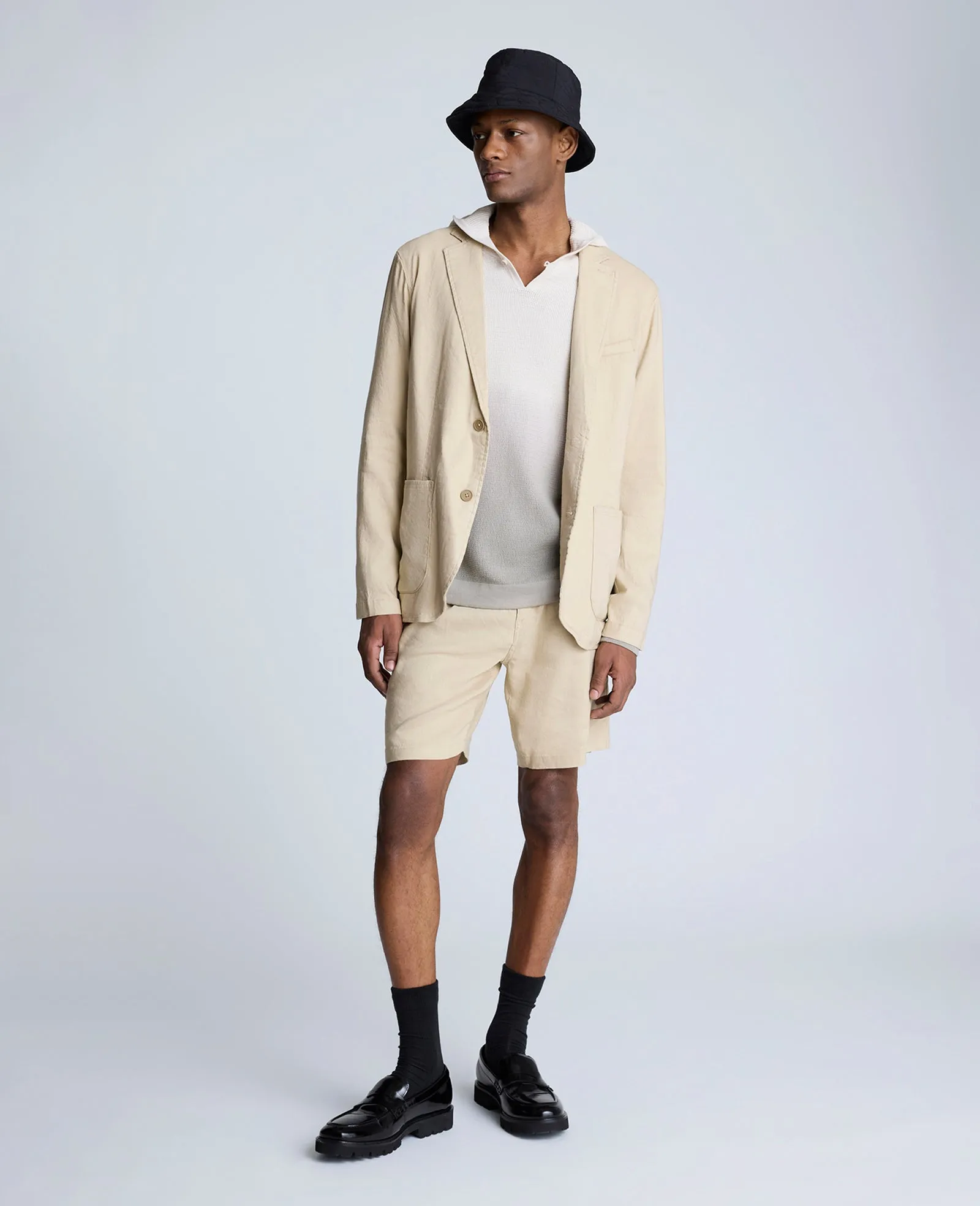 Performance Patch Pocket Linen Blazer sold by Kenneth Cole product image thumbnail 4