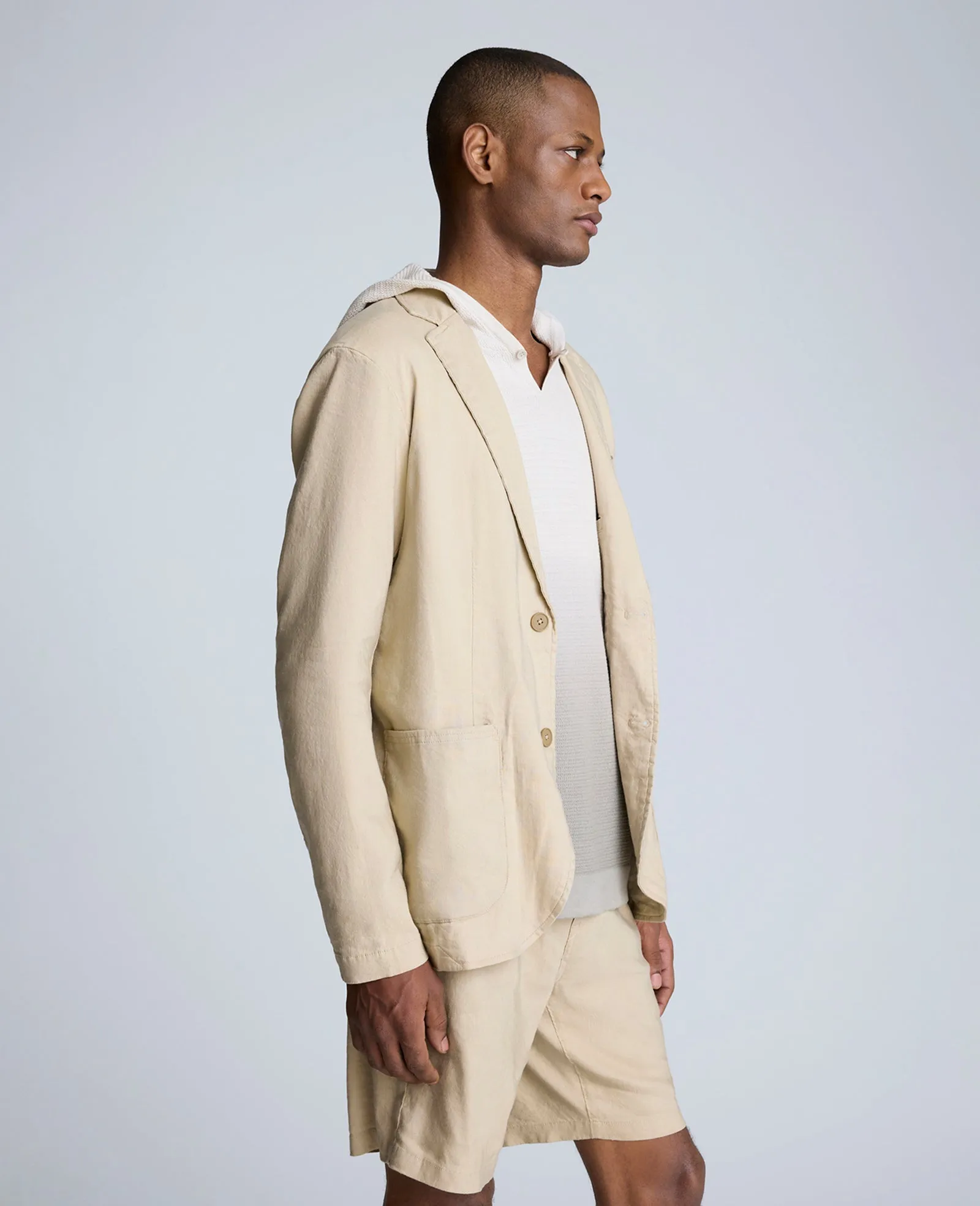 Performance Patch Pocket Linen Blazer sold by Kenneth Cole product image thumbnail 3
