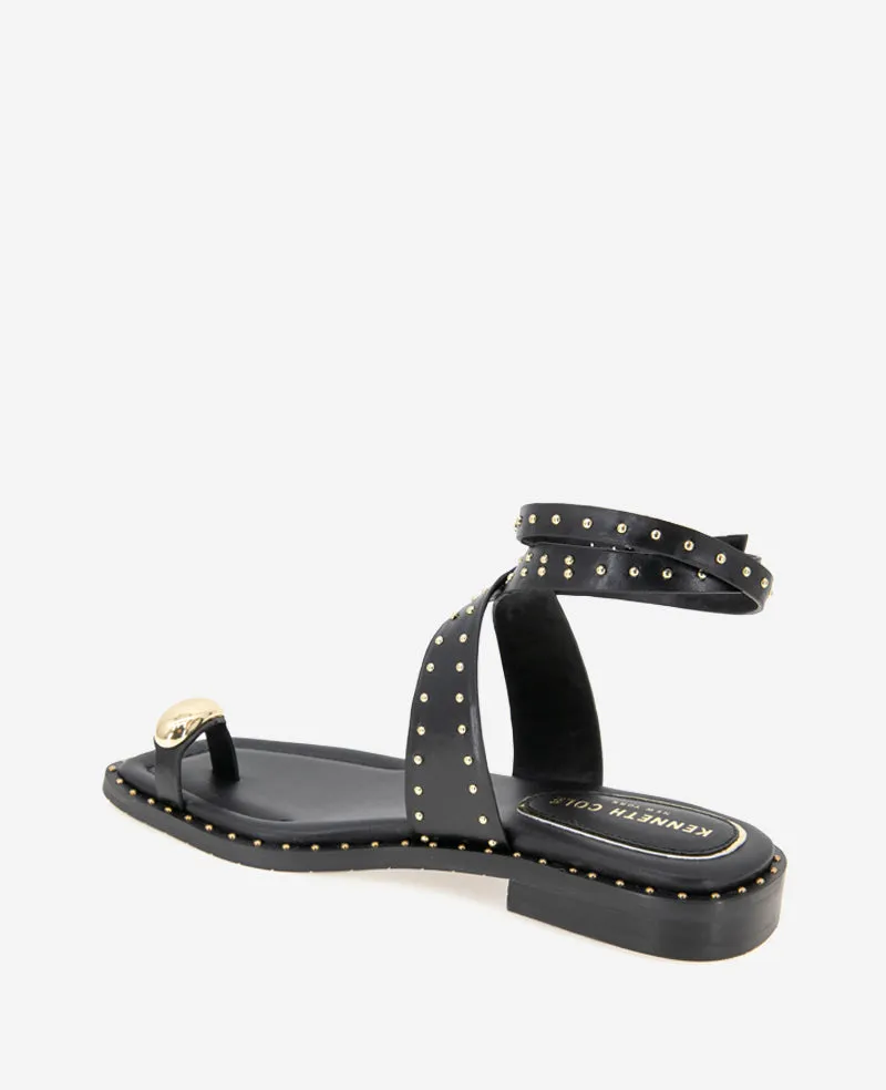 Raven Leather Studded Sandal sold by Kenneth Cole product image thumbnail 4