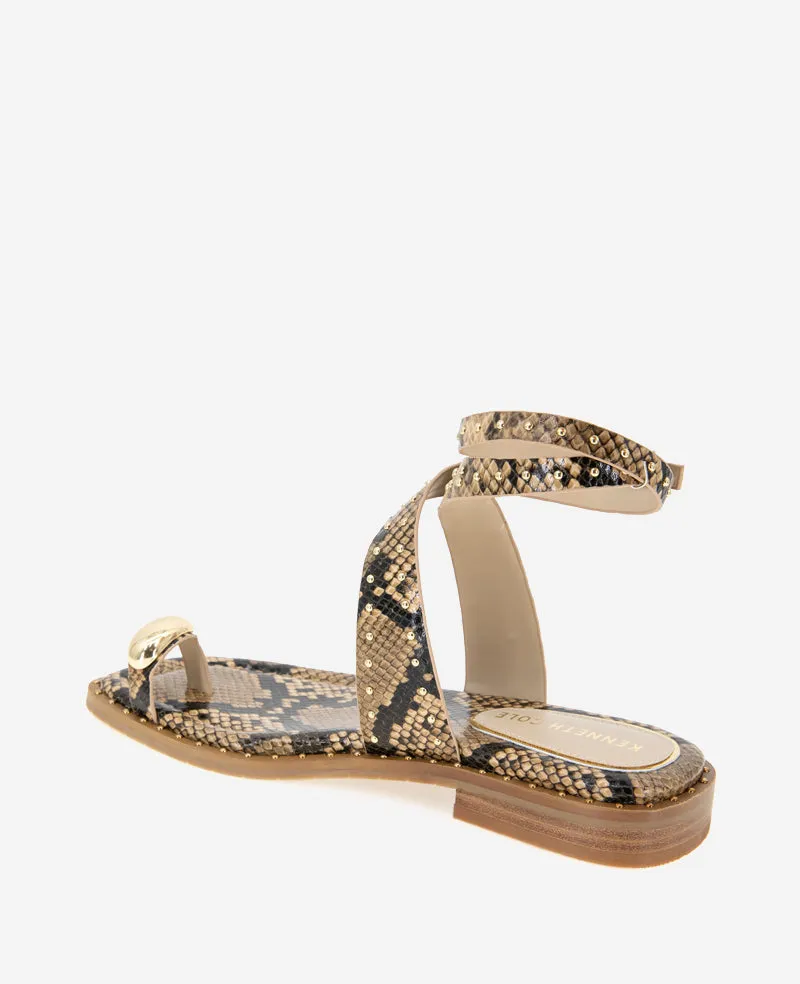 Raven Snake Print Studded Sandal sold by Kenneth Cole product image thumbnail 5