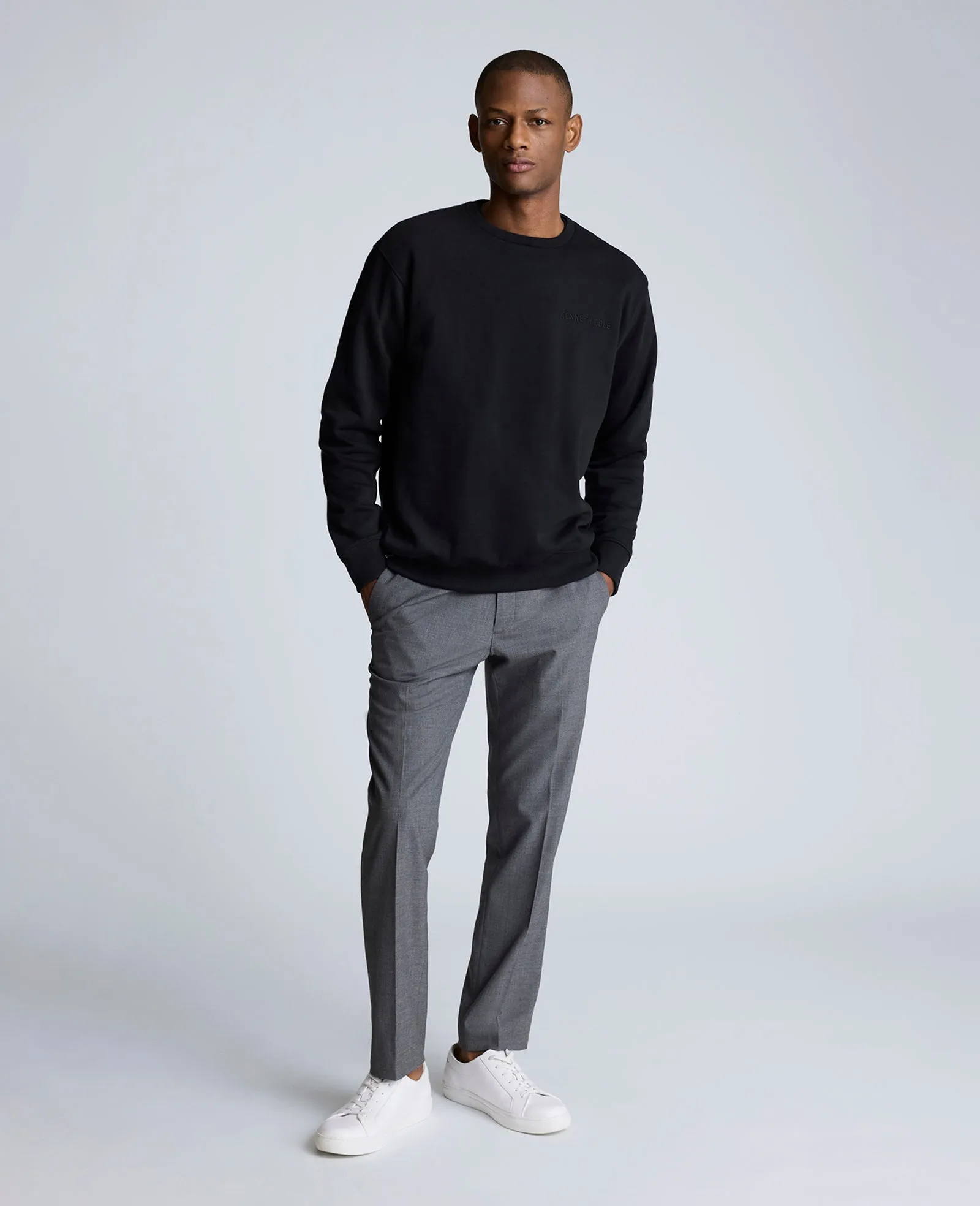 Site Exclusive! Kenneth Cole Unisex Embroidered Logo Sweatshirt sold by Kenneth Cole product image thumbnail 3