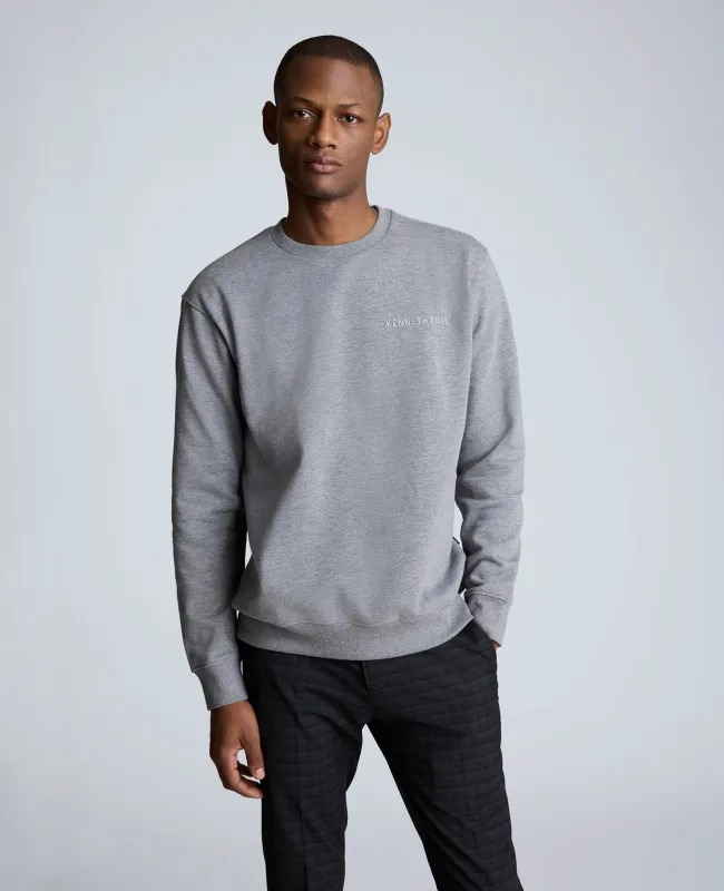 Site Exclusive! Kenneth Cole Unisex Embroidered Logo Sweatshirt sold by Kenneth Cole