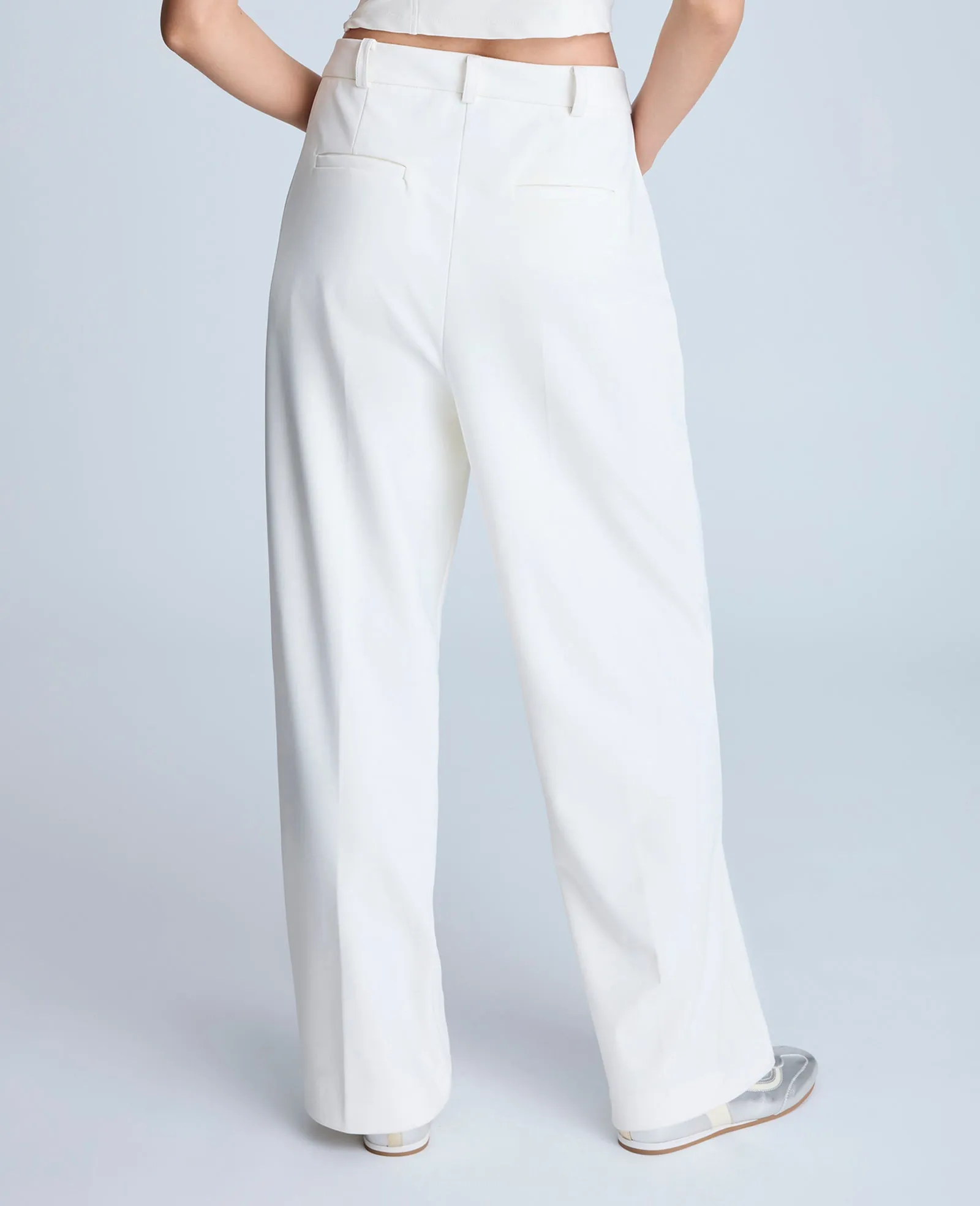 Fly Front High Rise Slash Pocket Wide Leg Pants sold by Kenneth Cole product image thumbnail 5