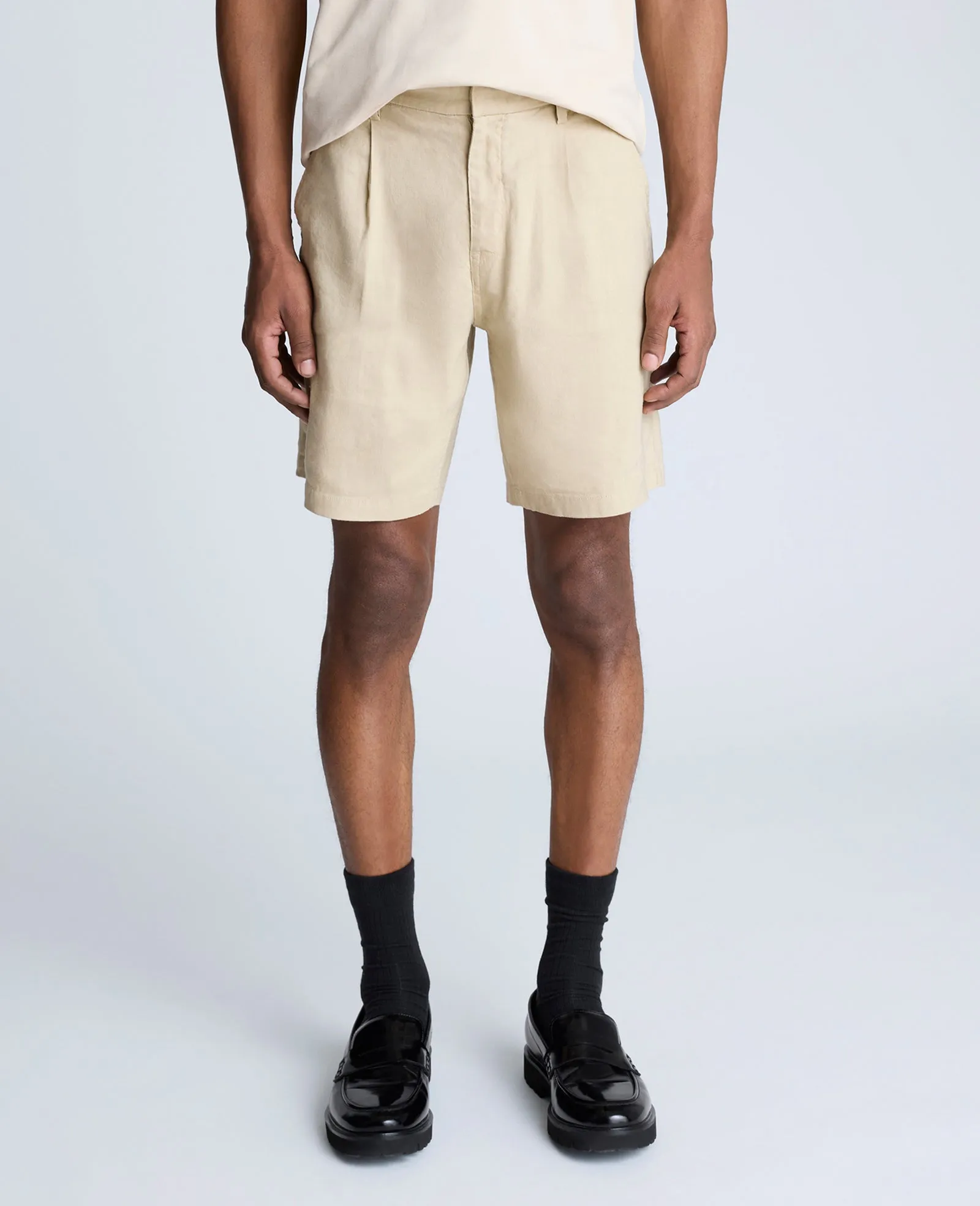 Performance Pleated Linen Short sold by Kenneth Cole product image thumbnail 4