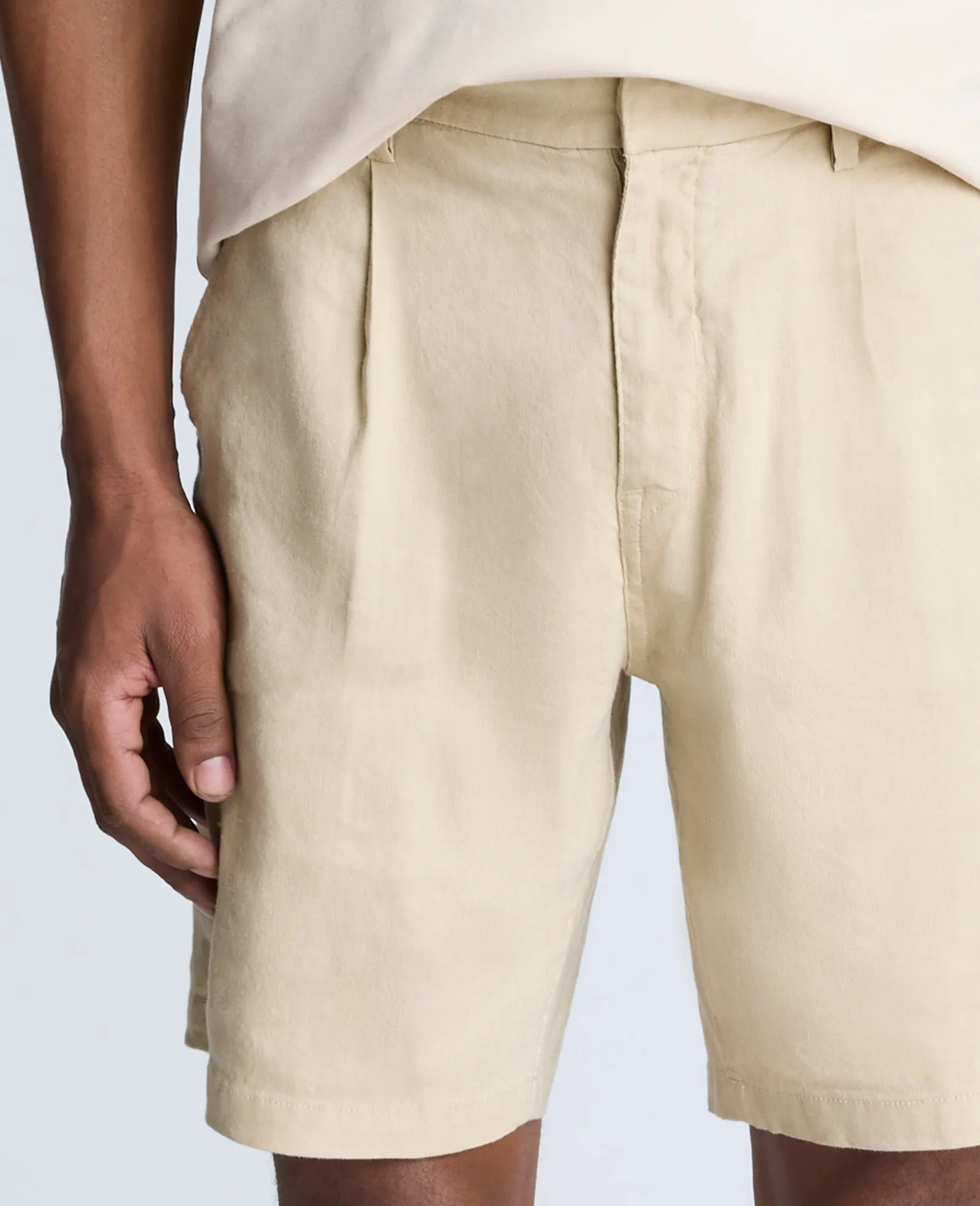 Performance Pleated Linen Short sold by Kenneth Cole product image thumbnail 5