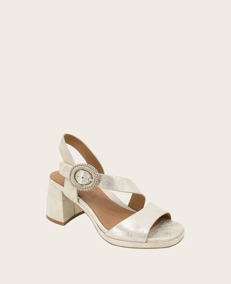GENTLE SOULS - Roma Metallic Heel Sandal sold by Kenneth Cole product image thumbnail 3