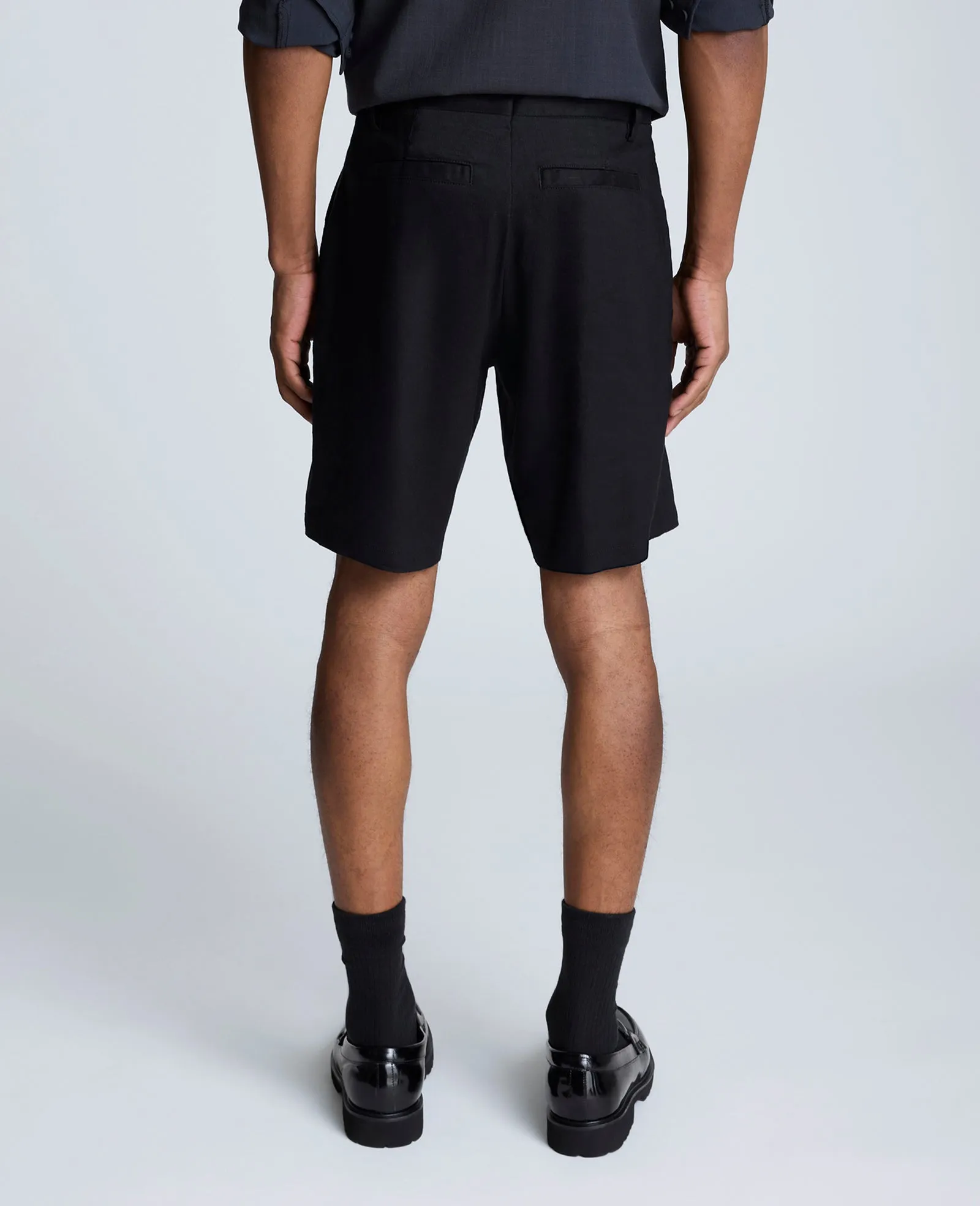 Performance Pleated Linen Short sold by Kenneth Cole product image thumbnail 3