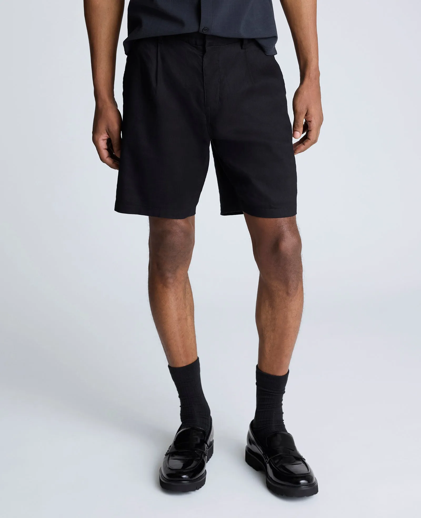 Performance Pleated Linen Short sold by Kenneth Cole product image thumbnail 2
