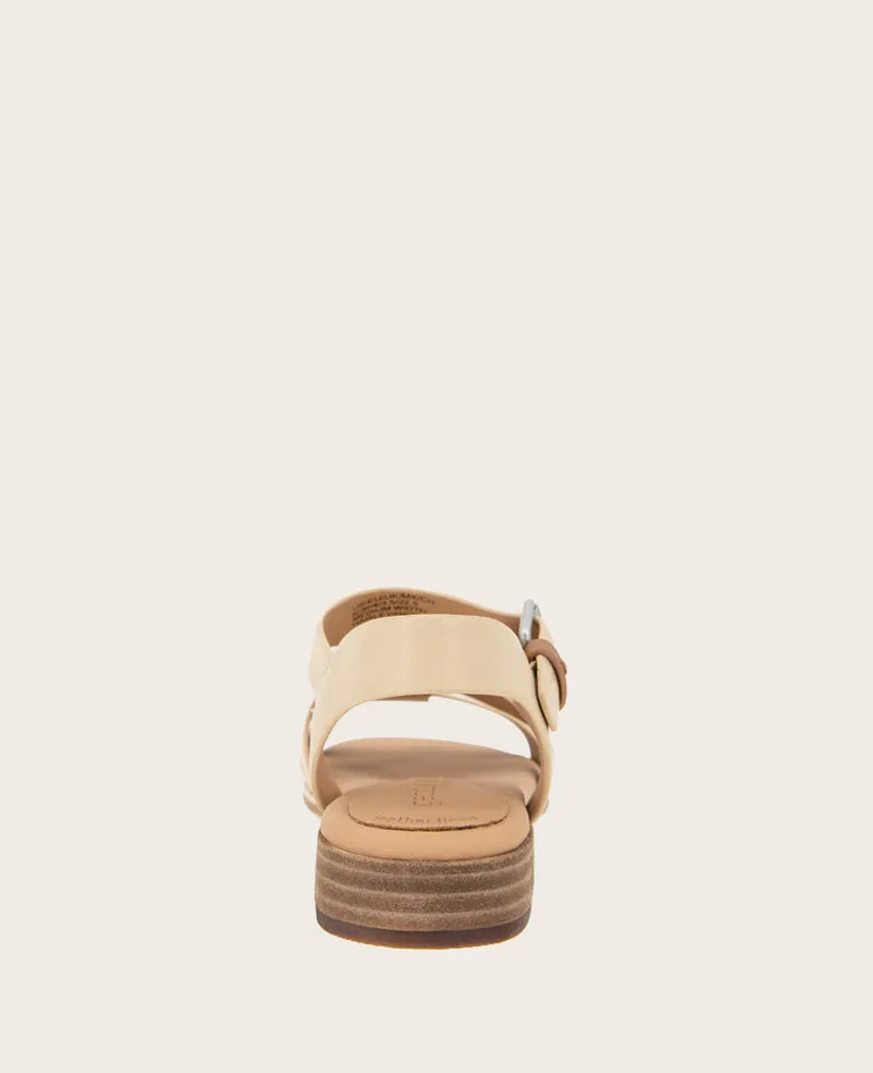 GENTLE SOULS - Haisley Leather Metallic Combo Sandal sold by Kenneth Cole product image thumbnail 3