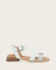 GENTLE SOULS - Haisley Leather Metallic Combo Sandal sold by Kenneth Cole