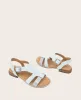 GENTLE SOULS - Haisley Leather Metallic Combo Sandal sold by Kenneth Cole