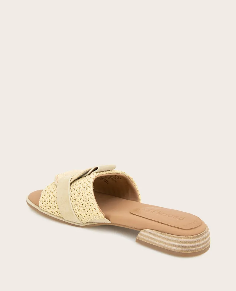 GENTLE SOULS - Hudson Raffia Slip On Sandal sold by Kenneth Cole product image thumbnail 3