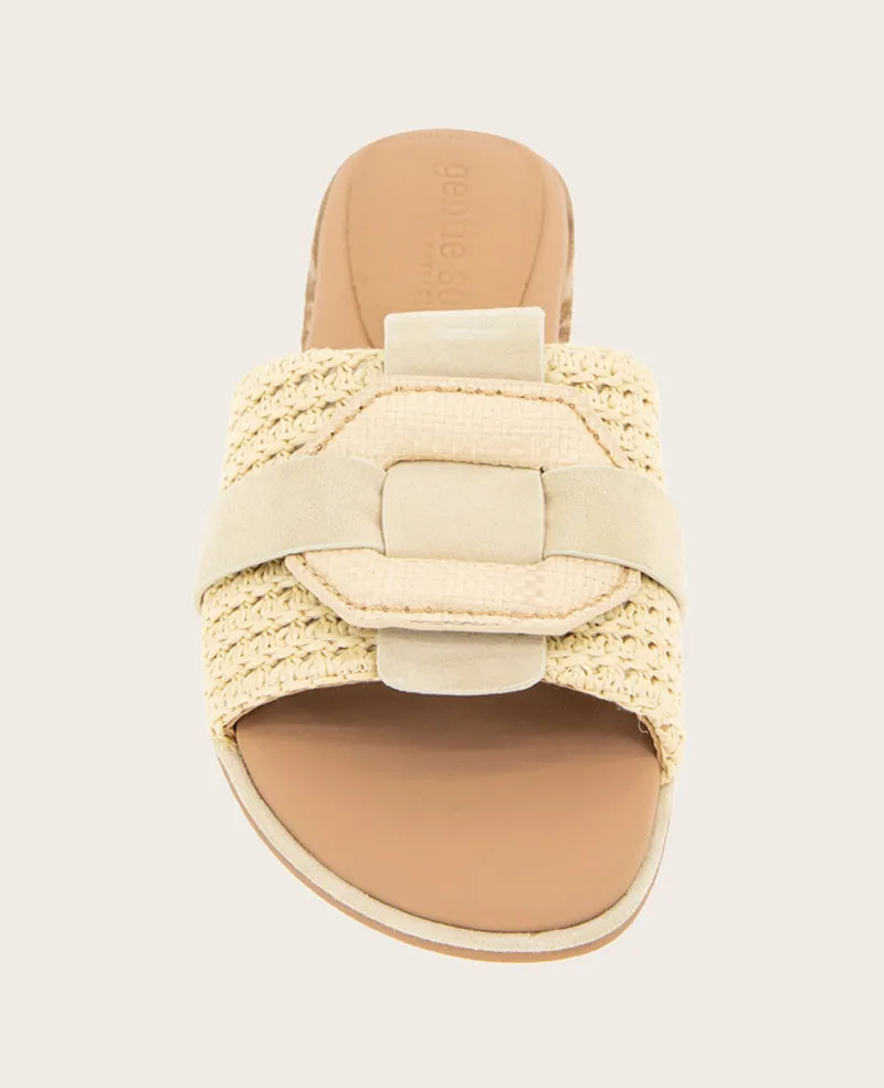 GENTLE SOULS - Hudson Raffia Slip On Sandal sold by Kenneth Cole product image thumbnail 4