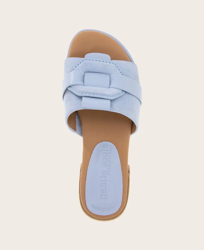 GENTLE SOULS - Hudson Suede Slip On Sandal sold by Kenneth Cole product image thumbnail 5
