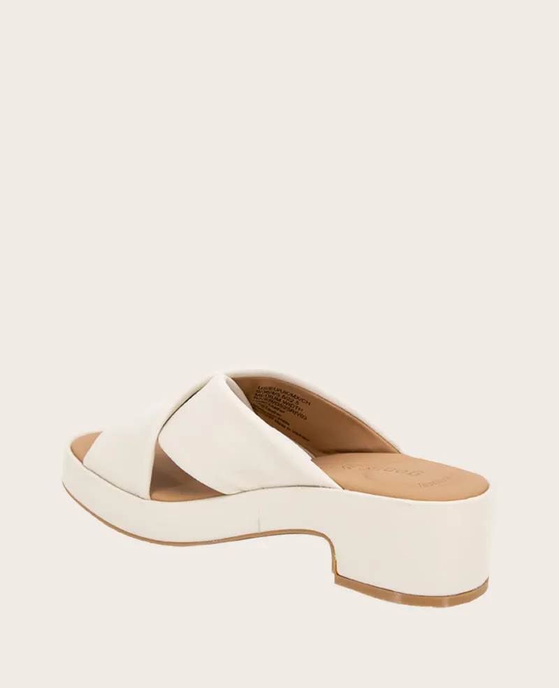 GENTLE SOULS - River Leather X Band Platform Sandal sold by Kenneth Cole product image thumbnail 4