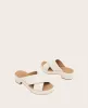 GENTLE SOULS - River Leather X Band Platform Sandal sold by Kenneth Cole