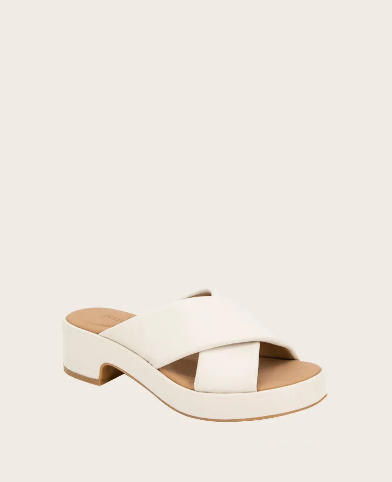 GENTLE SOULS - River Leather X Band Platform Sandal sold by Kenneth Cole product image thumbnail 3