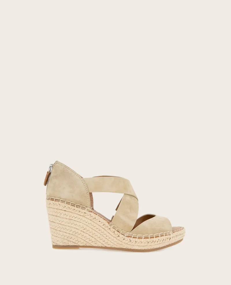 GENTLE SOULS - Corinne Suede Espadrille Wedge sold by Kenneth Cole