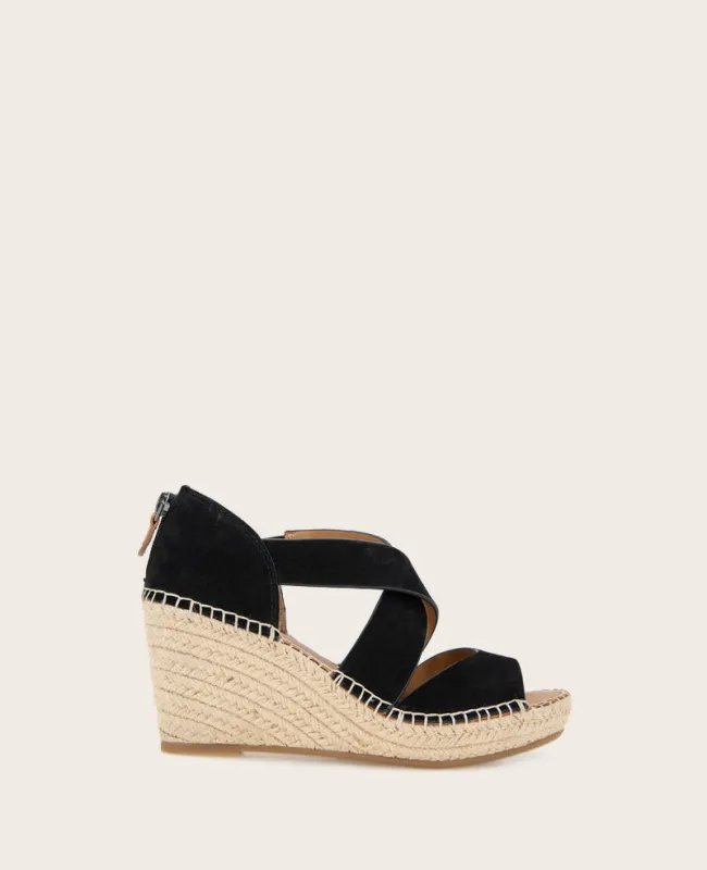 GENTLE SOULS - Corinne Nubuck Espadrille Wedge sold by Kenneth Cole