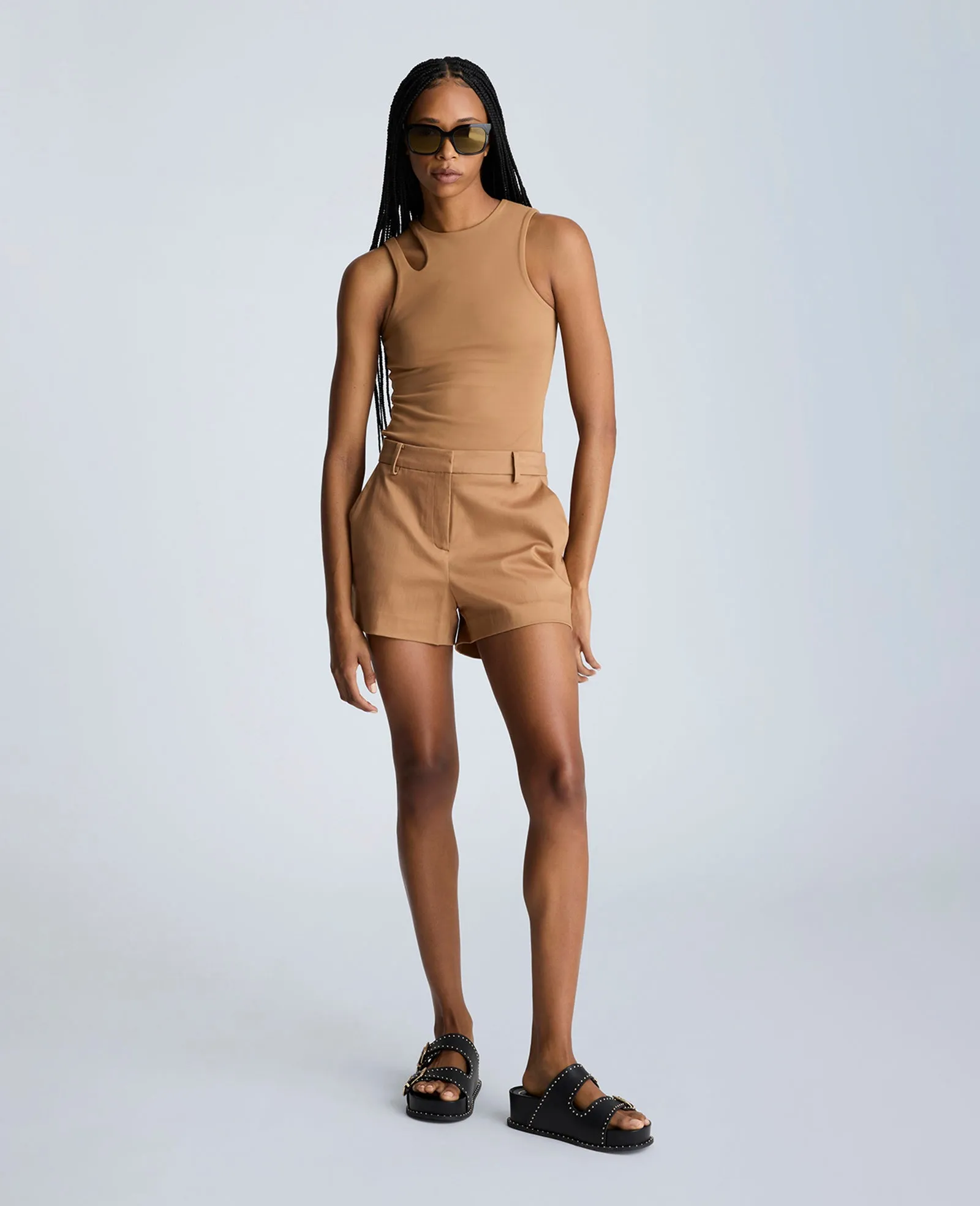 Cut Out Asymmetrical Tank with Built-in Bra sold by Kenneth Cole product image thumbnail 3