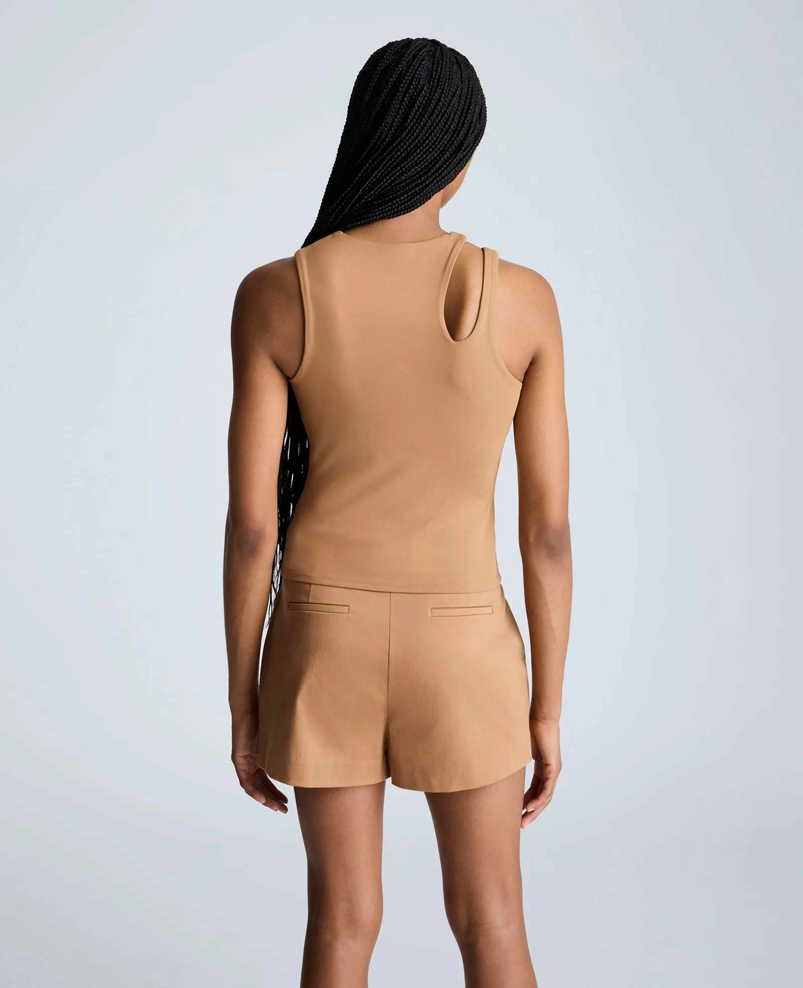 Cut Out Asymmetrical Tank with Built-in Bra sold by Kenneth Cole product image thumbnail 4