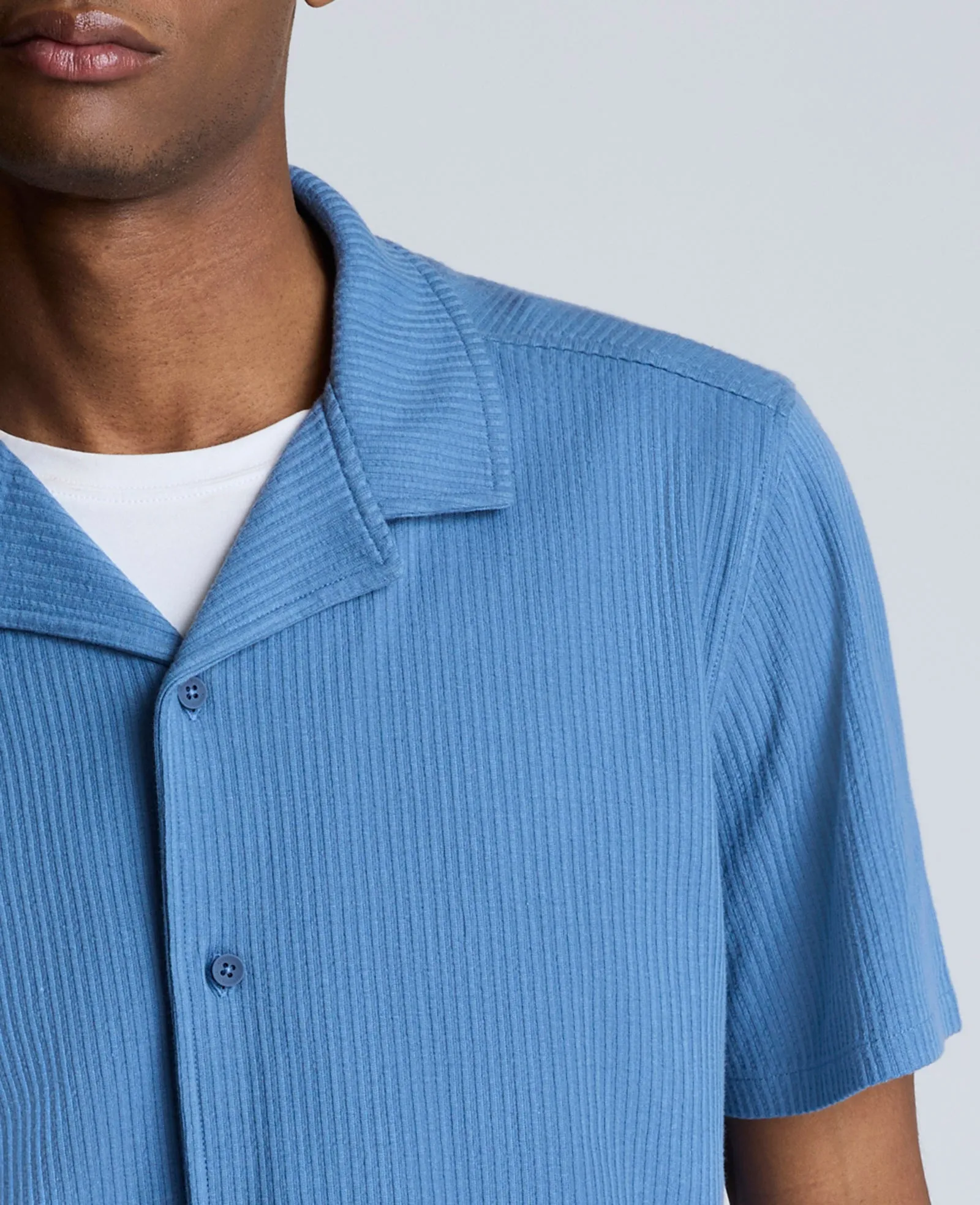 Knit Camp Shirt sold by Kenneth Cole product image thumbnail 5