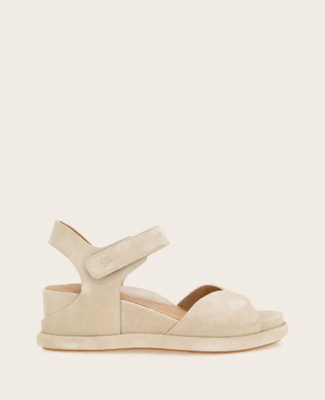 GENTLE SOULS - Jalleen Suede Ankle Strap Wedge sold by Kenneth Cole