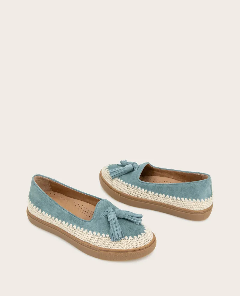 GENTLE SOULS - Citrus Tassel Suede Platform Slip On sold by Kenneth Cole product image thumbnail 2