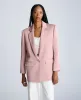Satin Twill One Button Notch Collar Jacket sold by Kenneth Cole