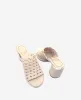 Solara Leather Woven Heel Sandal sold by Kenneth Cole