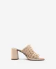 Solara Leather Woven Heel Sandal sold by Kenneth Cole