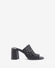 Solara Leather Woven Heel Sandal sold by Kenneth Cole