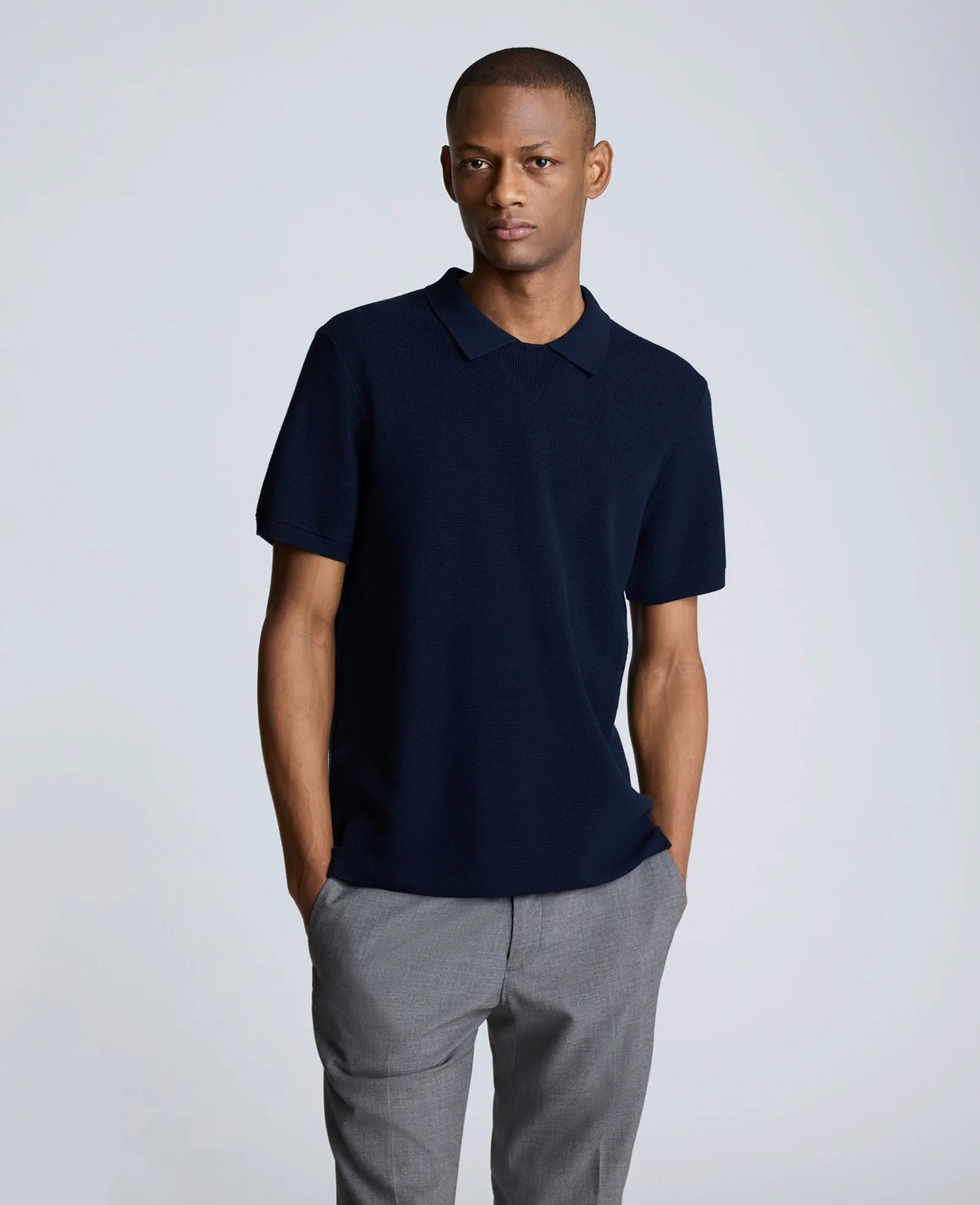 Short Sleeve Polo Sweater sold by Kenneth Cole