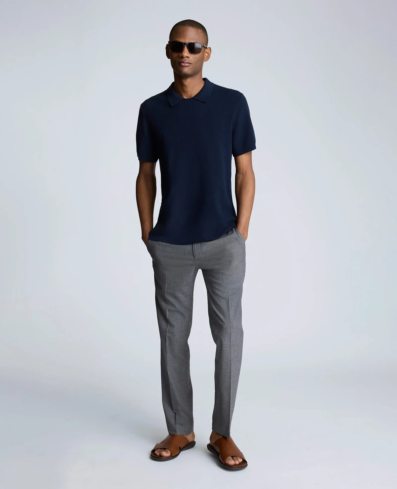 Short Sleeve Polo Sweater sold by Kenneth Cole product image thumbnail 4