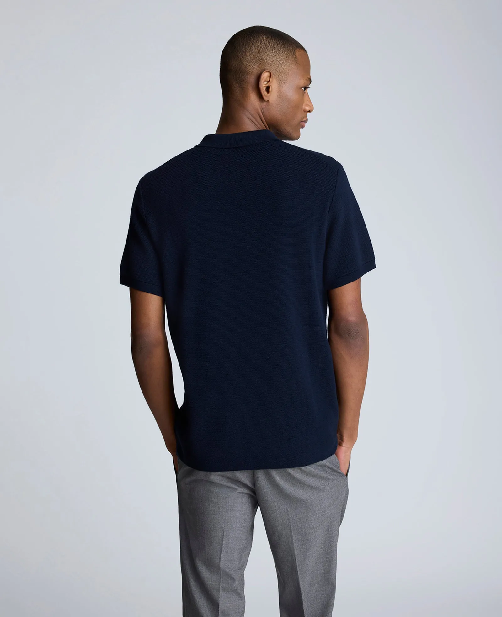 Short Sleeve Polo Sweater sold by Kenneth Cole product image thumbnail 2