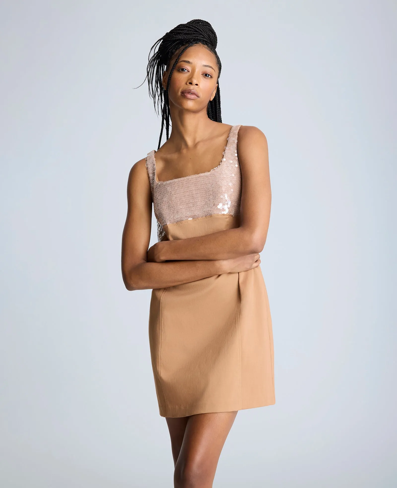 Open Back Strap Shift Dress sold by Kenneth Cole product image thumbnail 2