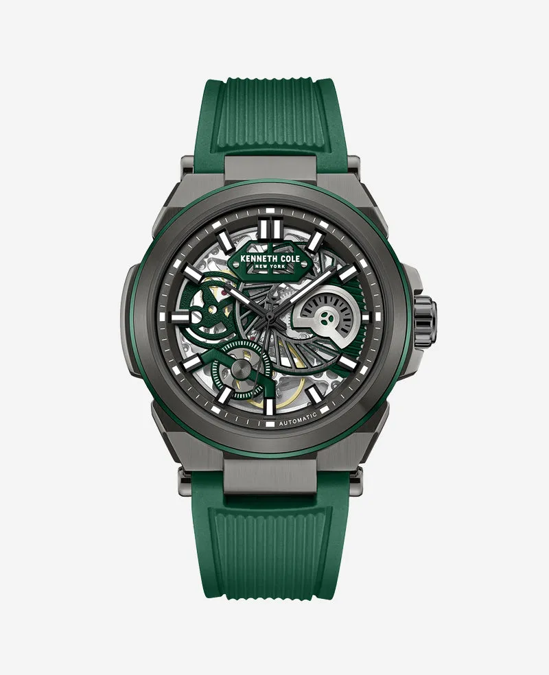 Kenneth Cole Automatic Silicone Watch sold by Kenneth Cole