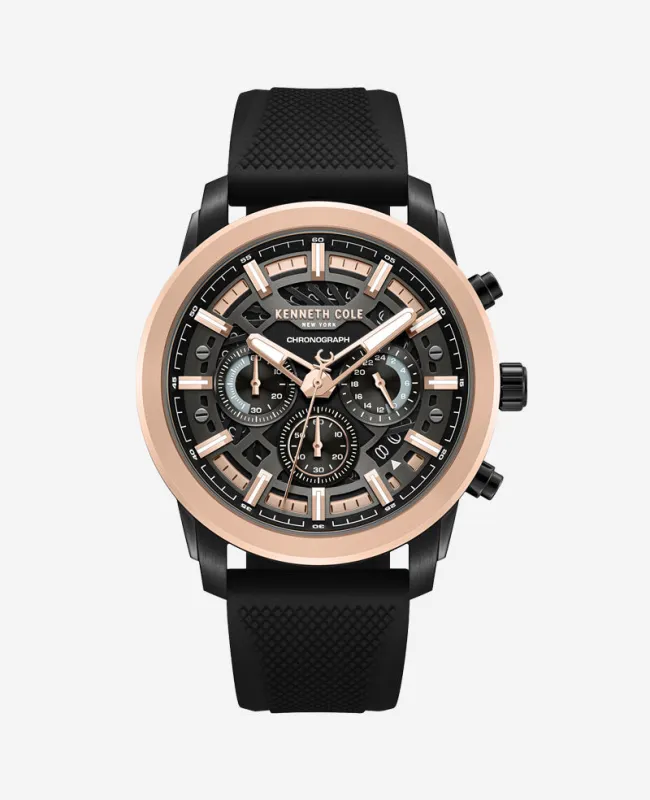 Kenneth Cole Chronograph Sport Silicone Watch sold by Kenneth Cole