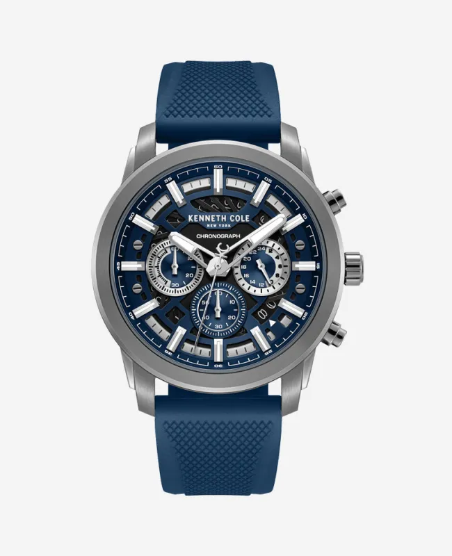 Kenneth Cole Chronograph Sport Silicone Watch sold by Kenneth Cole