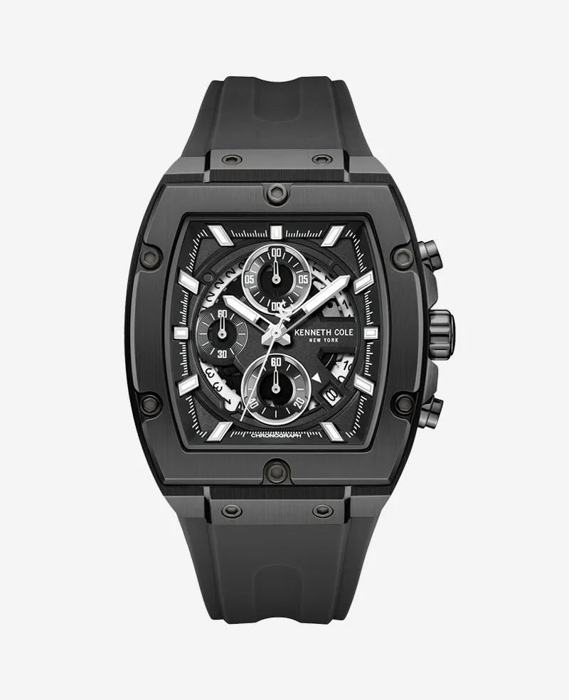 Kenneth Cole Chronograph Sport Silicone Watch sold by Kenneth Cole
