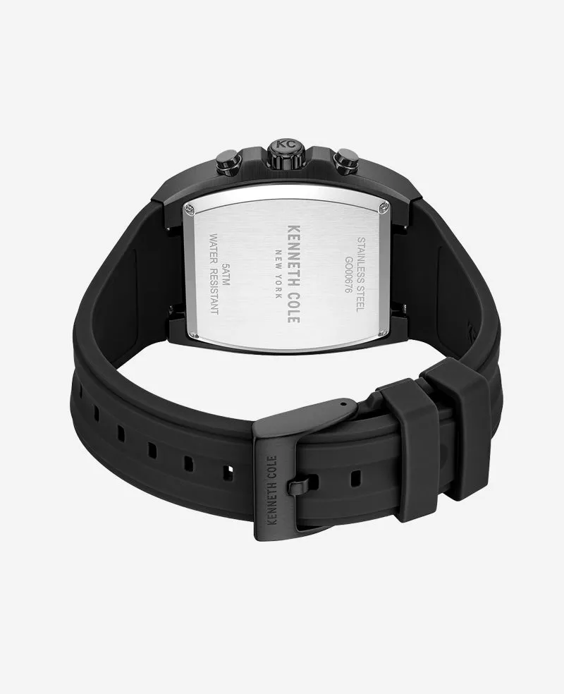 Kenneth Cole Chronograph Sport Silicone Watch sold by Kenneth Cole product image thumbnail 3