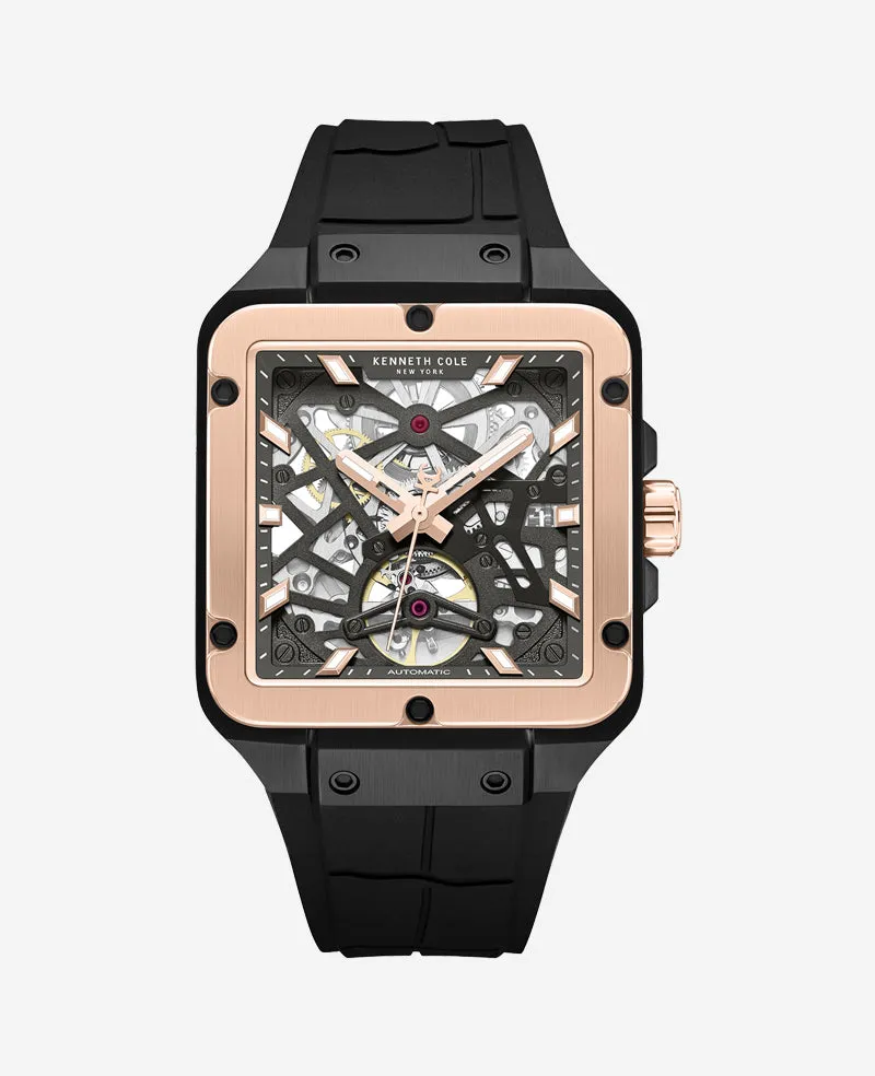 Kenneth Cole Automatic Silicone Watch sold by Kenneth Cole