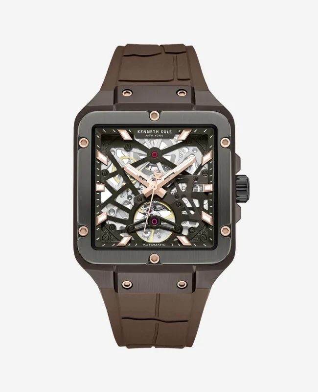 Kenneth Cole Automatic Silicone Watch sold by Kenneth Cole