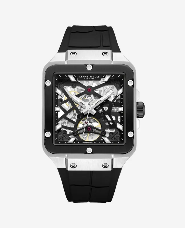 Kenneth Cole Automatic Silicone Watch sold by Kenneth Cole