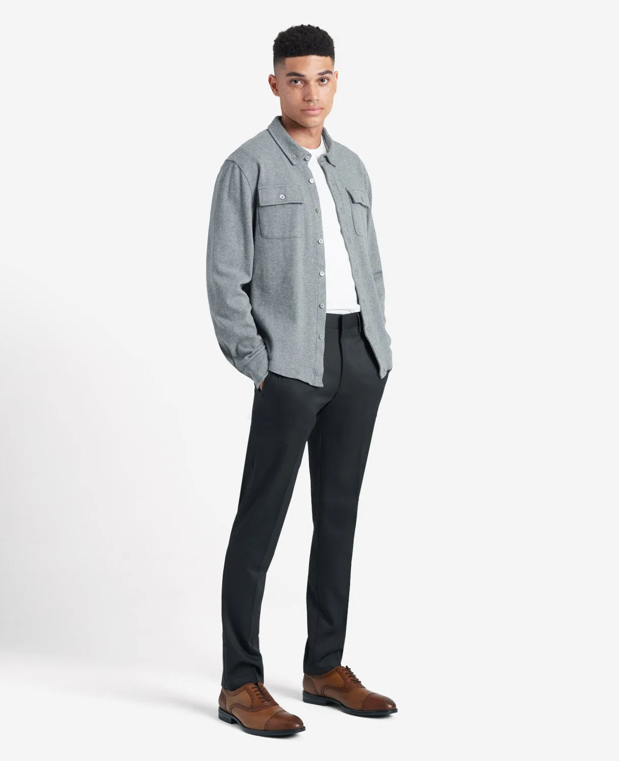 Slim-Fit Stretch Dress Pant sold by Kenneth Cole product image thumbnail 4