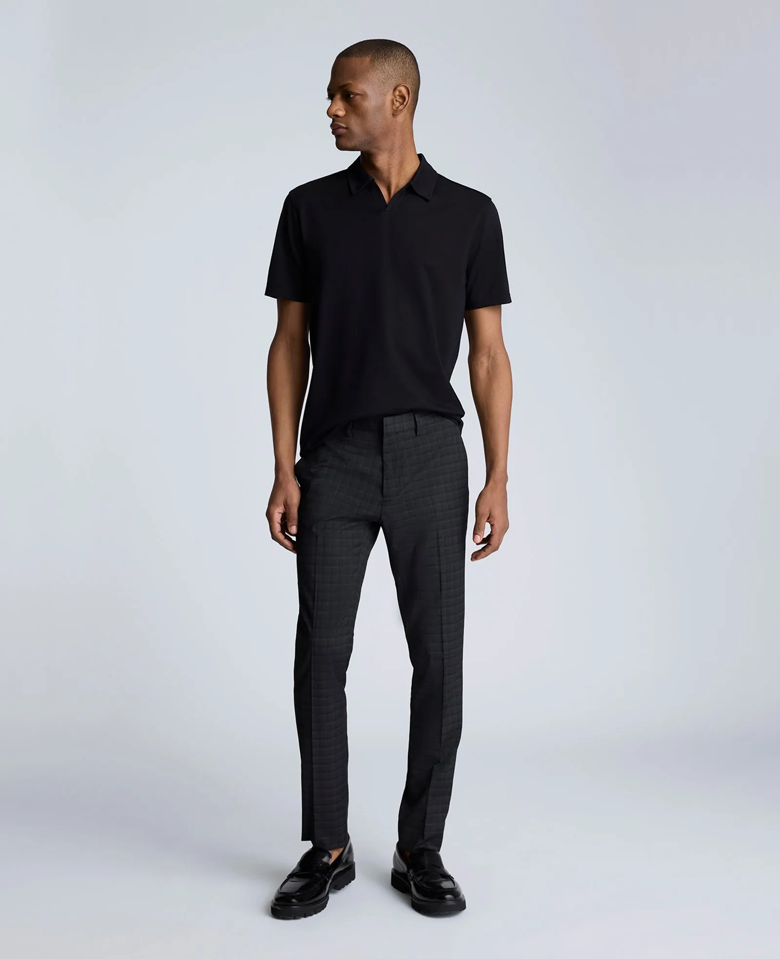 Kenneth Cole Reaction Skinny Fit Shadow Plaid Dress Pant sold by Kenneth Cole product image thumbnail 4