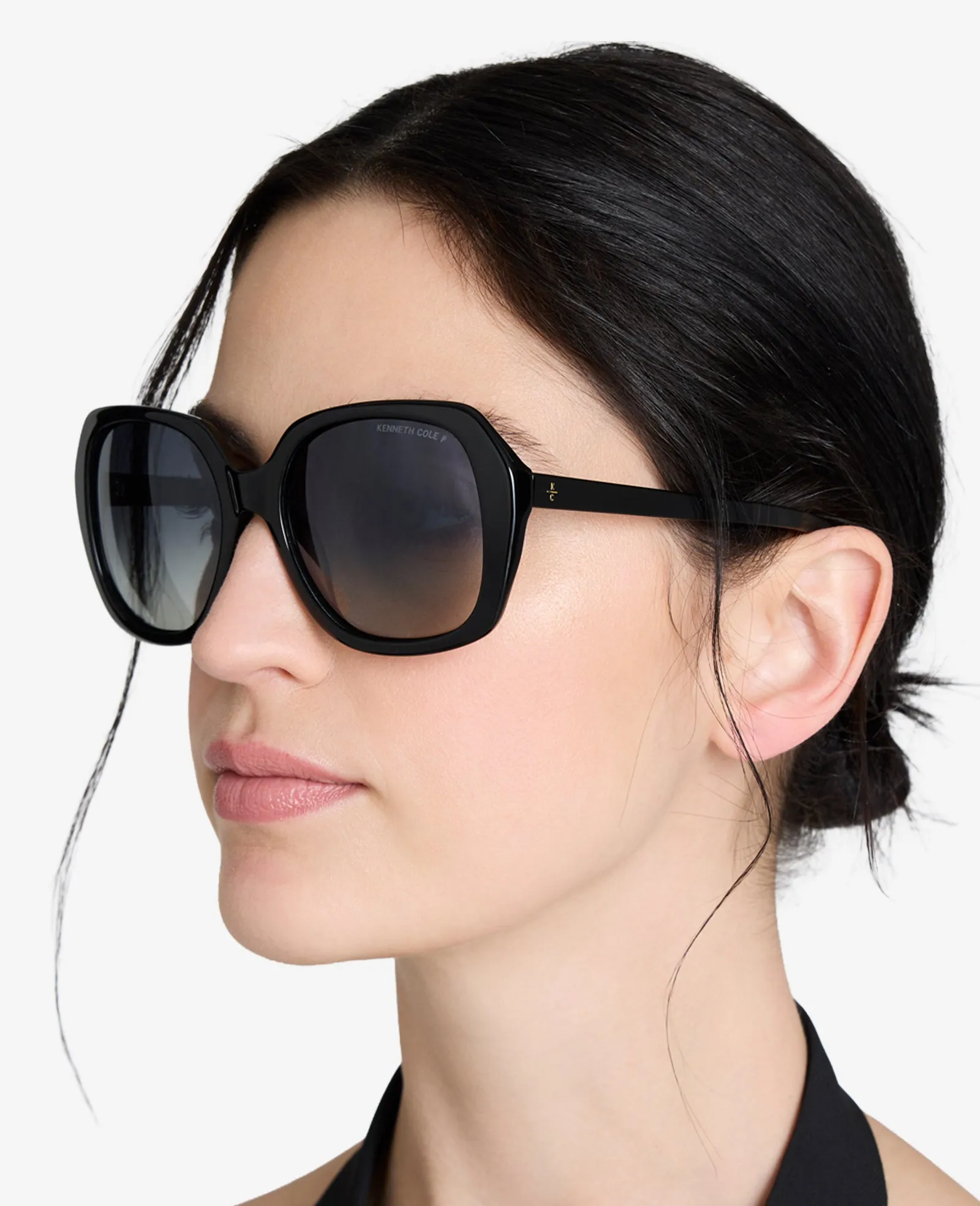 Round Acetate Sunglasses sold by Kenneth Cole product image thumbnail 2